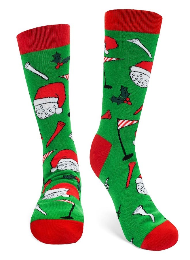 Lavley Tees The Season Christmas Golf Socks - Funny Holiday Gifts for Golfers - Unisex One Size for Men and Women - Image 5